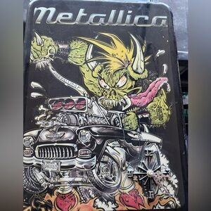 Vintage Metallica wall clock